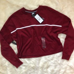 NWT Nike Sportswear Vintage Style Long Sleeve Top